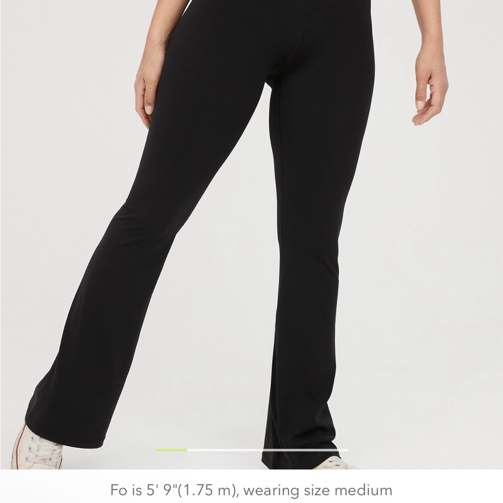 Aerie- Highwaisted crossover leggings